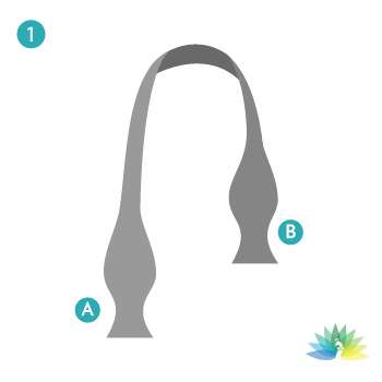 Ruth Nathan's - How to tie a tie - step 1