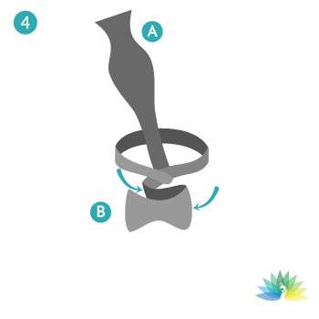 Ruth Nathan's - How to tie a tie - step 4